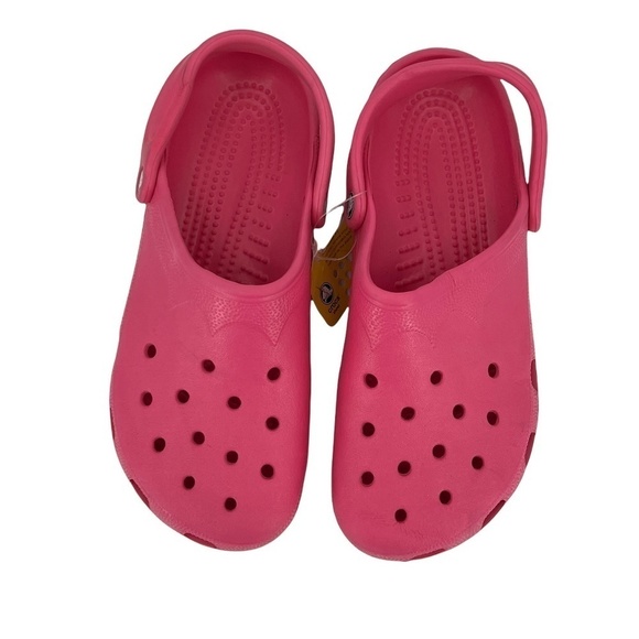 NWT CROCS Pink Slip On Shoes Size XL (12-14) Women's - Picture 1 of 8